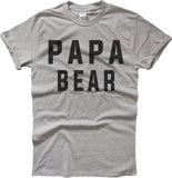 PAPA BEAR APRON FUNNY NOVELTY FATHER PRESENT GIFT T-SHIRT TSHIRT TEE TOP