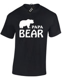 PAPA BEAR MENS T SHIRT PRESENT MOTHER DADDY TUMBLR QUOTE SLOGAN NEW Cool Casual pride t shirt men Unisex New Fashion tshirt